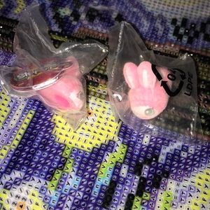 Limited addition Shopkin Bun Bun fuzzy slippers!